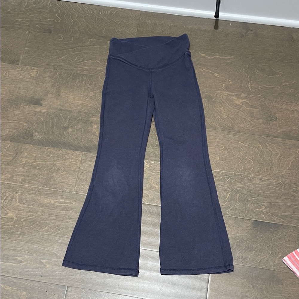 Girl 6-7 Old navy high rise Flared Bottoms